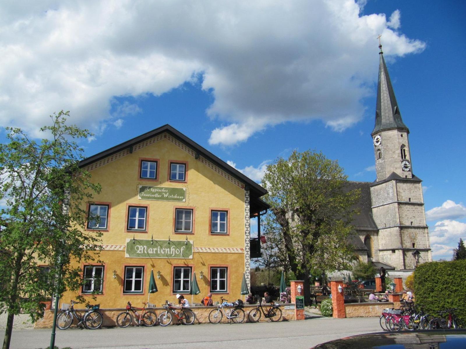 Gasthaus Marienhof Kirchdorf am Inn エクステリア 写真